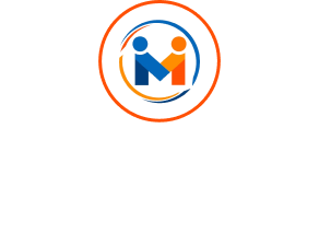 Master Mavericks footer logo showcasing a refined 'M' emblem, symbolizing the company's dedication to excellence and innovation in business management.